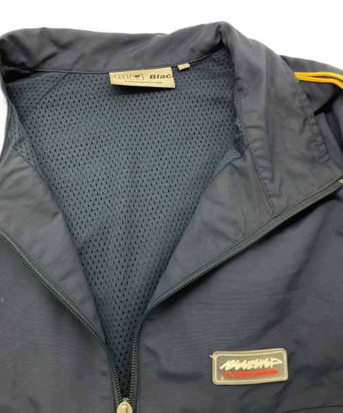 BlackEyePatch（ブラックアイパッチ）BlackEyePatch (ブラックアイパッチ) サイドラインナイロントラックジャケット ネイビー サイズ:Lの古着・服飾アイテム