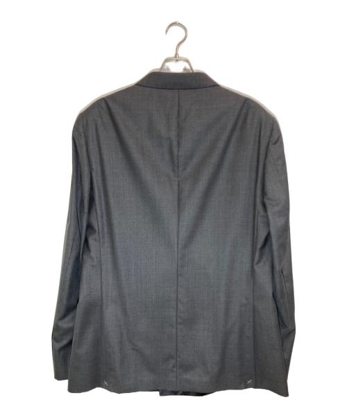 BRUNELLO CUCINELLI（ブルネロクチネリ）BRUNELLO CUCINELLI (ブルネロクチネリ) ダブルブレストタキシードジャケット グレー サイズ:54の古着・服飾アイテム