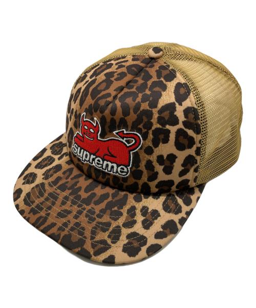 SUPREME（シュプリーム）Supreme (シュプリーム) Toy Machine Mesh Back 5 ベージュ×ブラウンの古着・服飾アイテム