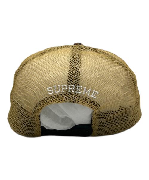 SUPREME（シュプリーム）Supreme (シュプリーム) Toy Machine Mesh Back 5 ベージュ×ブラウンの古着・服飾アイテム