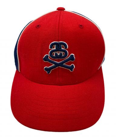 中古・古着通販】stussy (ステューシー) メッシュキャップ レッド