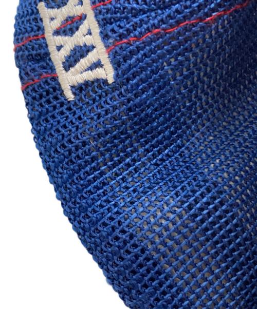 stussy（ステューシー）stussy (ステューシー) メッシュキャップ レッド×ネイビーの古着・服飾アイテム