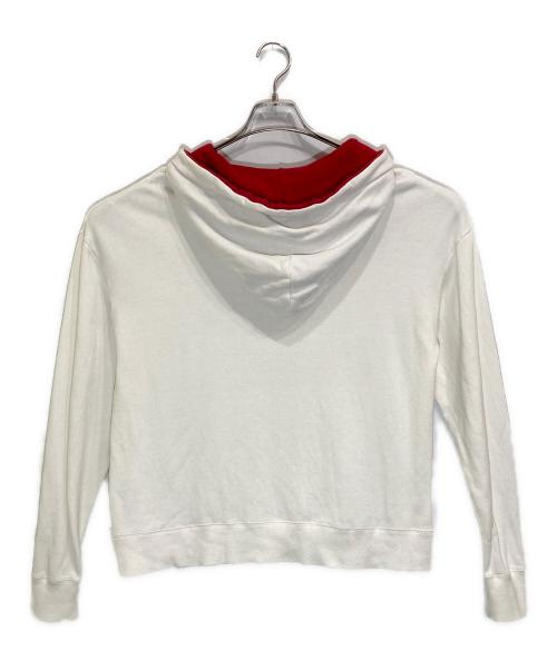 glamb（グラム）glamb (グラム) ROLLING STONES (ローリングストーンズ) プルオーバーパーカー ホワイトの古着・服飾アイテム