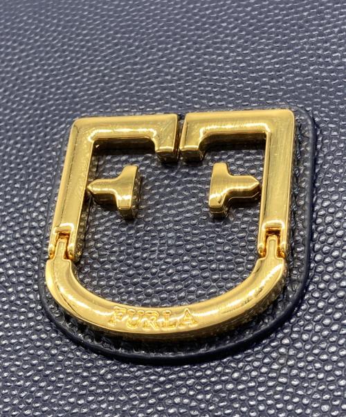 FURLA（フルラ）FURLA (フルラ) ベルヴェデーレ トートバッグ ネイビーの古着・服飾アイテム