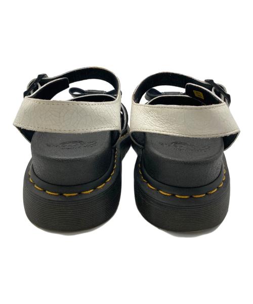 Dr.Martens（ドクターマーチン）Dr.Martens (ドクターマーチン) ROMI CRACKLE ホワイト×ブラック サイズ:UK5の古着・服飾アイテム