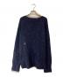 journal standard L'essage (ジャーナルスタンダード レサージュ) アルパカMIX スパンコールニットプルオーバー ネイビー サイズ:下記参照：7000円