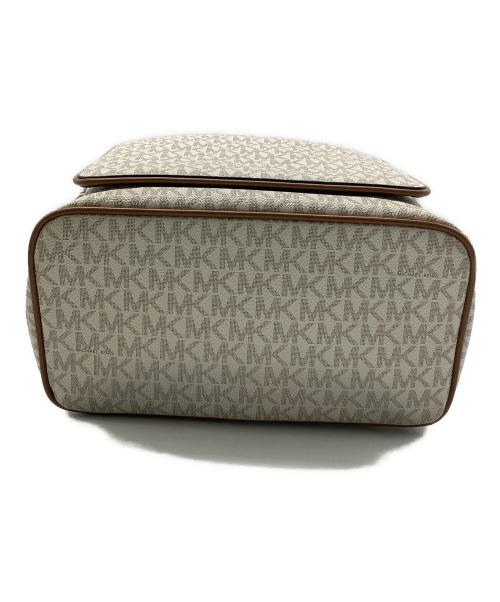 MICHAEL KORS（マイケル・コース）MICHAEL KORS (マイケルコース) バックパック アディナ ホワイトの古着・服飾アイテム