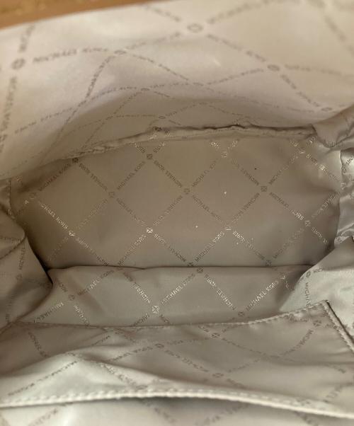 MICHAEL KORS（マイケル・コース）MICHAEL KORS (マイケルコース) バックパック アディナ ホワイトの古着・服飾アイテム