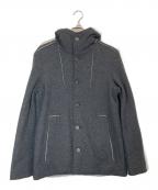 Transit UOMOトランジット ウオモ）の古着「リバーシブルダウンジャケット」｜ブラック