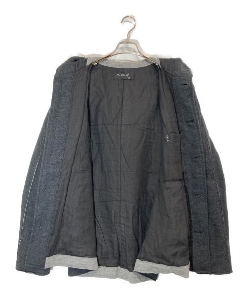 Transit UOMO（トランジット ウオモ）TRANSIT UOMO (トランジット ウオモ) リバーシブルダウンジャケット ブラック サイズ:Mの古着・服飾アイテム