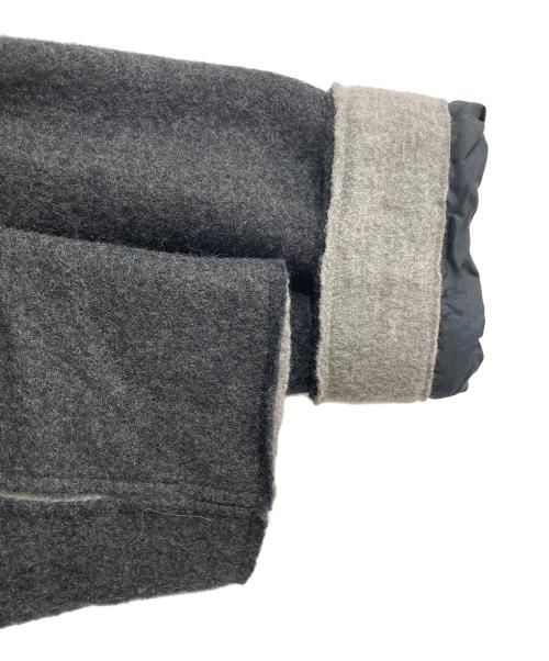 Transit UOMO（トランジット ウオモ）TRANSIT UOMO (トランジット ウオモ) リバーシブルダウンジャケット ブラック サイズ:Mの古着・服飾アイテム