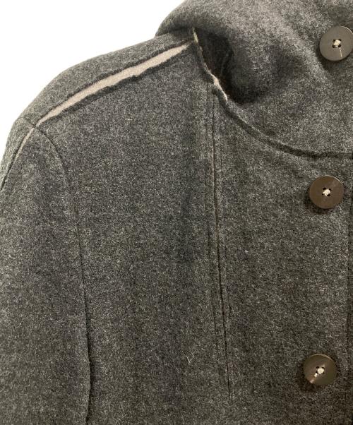 Transit UOMO（トランジット ウオモ）TRANSIT UOMO (トランジット ウオモ) リバーシブルダウンジャケット ブラック サイズ:Mの古着・服飾アイテム