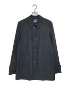 HERNOヘルノ）の古着「GORE-TEX LAMINAR ステンカラーコート」｜ブラック