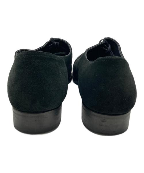 W.H（ダブルエイチ）W.H (ダブルエイチ) 干場義雅 (ホシバ ヨシマサ) キャップトゥ クォーターブローグ シューズ ブラック サイズ:9　1/2の古着・服飾アイテム