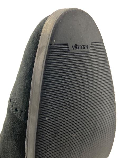 W.H（ダブルエイチ）W.H (ダブルエイチ) 干場義雅 (ホシバ ヨシマサ) キャップトゥ クォーターブローグ シューズ ブラック サイズ:9　1/2の古着・服飾アイテム