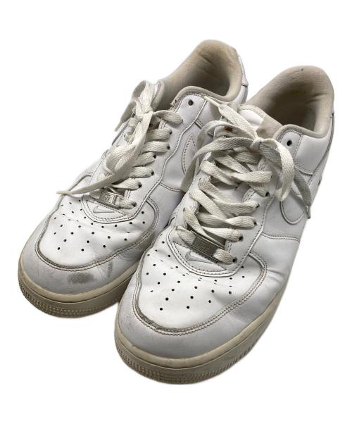 NIKE（ナイキ）NIKE (ナイキ) Supreme (シュプリーム) AIR FORCE1 LOW ホワイト サイズ:28の古着・服飾アイテム