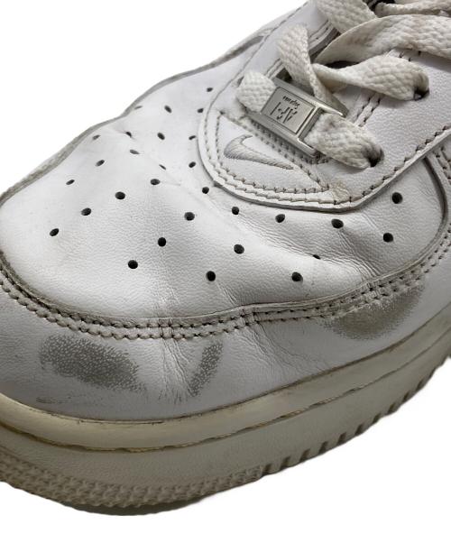 NIKE（ナイキ）NIKE (ナイキ) Supreme (シュプリーム) AIR FORCE1 LOW ホワイト サイズ:28の古着・服飾アイテム