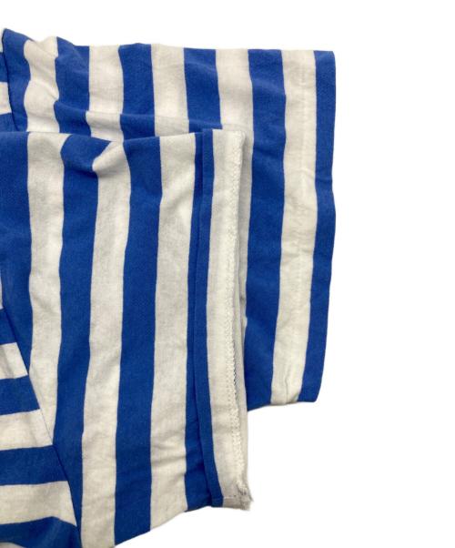 POLO RALPH LAUREN（ポロ・ラルフローレン）POLO RALPH LAUREN (ポロ・ラルフローレン) ポロベアボーダーT ブルー×ホワイト サイズ:Lの古着・服飾アイテム