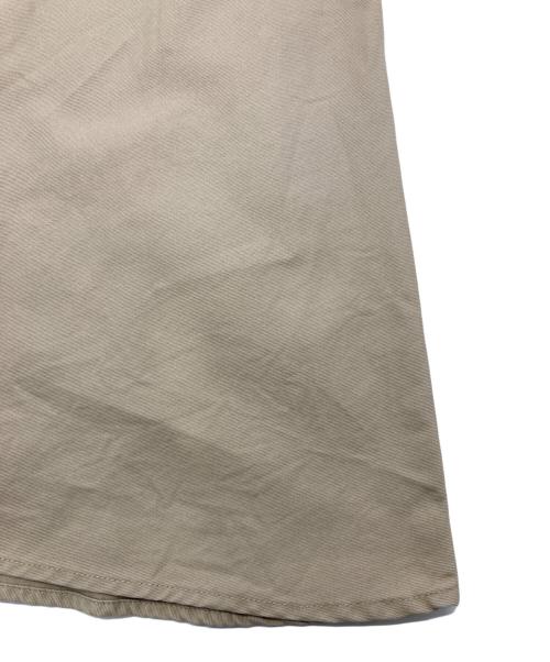 POLO RALPH LAUREN（ポロ・ラルフローレン）POLO RALPH LAUREN (ポロ・ラルフローレン) ベルテッドシャツワンピース ベージュ サイズ:6の古着・服飾アイテム