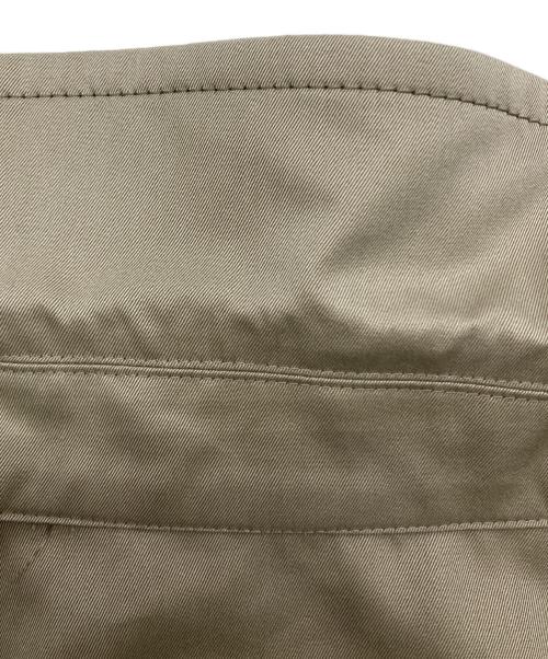 Noble（ノーブル）Noble (ノーブル) グロウツイルアシメトリーカラートレンチコート ベージュ サイズ:38の古着・服飾アイテム