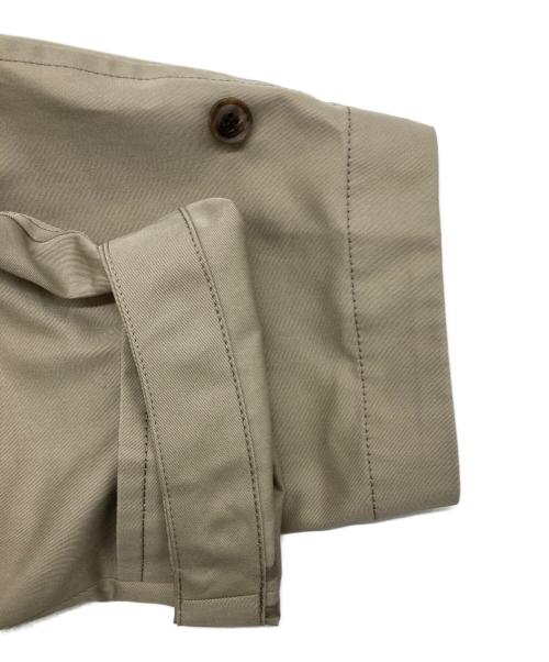 Noble（ノーブル）Noble (ノーブル) グロウツイルアシメトリーカラートレンチコート ベージュ サイズ:38の古着・服飾アイテム