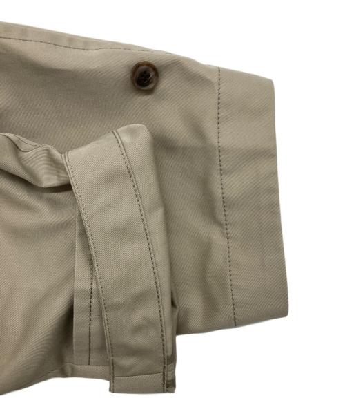 Noble（ノーブル）Noble (ノーブル) グロウツイルアシメトリーカラートレンチコート ベージュ サイズ:38の古着・服飾アイテム