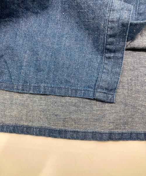 kazumi×Samansa Mos2（カザミ×サマンサモスモス）kazumi×Samansa Mos2 (カザミ×サマンサモスモス) 刺繍ブラウスワンピース インディゴ サイズ:Fの古着・服飾アイテム