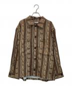 JOURNAL STANDARDジャーナルスタンダード）の古着「モダニズム パターン ブッチャー CPO シャツジャケット/24011600920030」｜ベージュ