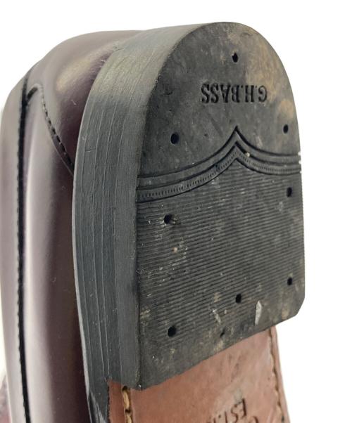 G.H.BASS&CO.（ジー・エイチ・バス・コー）G.H.BASS&CO. (ジー・エイチ・バス・コー) LARSON/コインローファー ワインレッド サイズ:UK7の古着・服飾アイテム