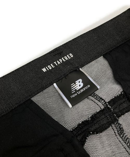 NEW BALANCE（ニューバランス）NEW BALANCE (ニューバランス) MET24 Denim Wide Tapered Fit ブラック×グレー サイズ:Sの古着・服飾アイテム