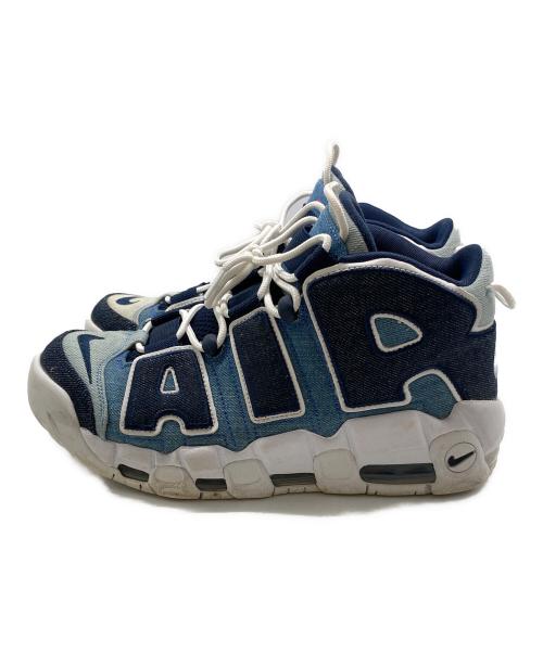 NIKE（ナイキ）NIKE (ナイキ) AIR MORE UPTEMPO 96 QS ブルー×ホワイト サイズ:26.5の古着・服飾アイテム