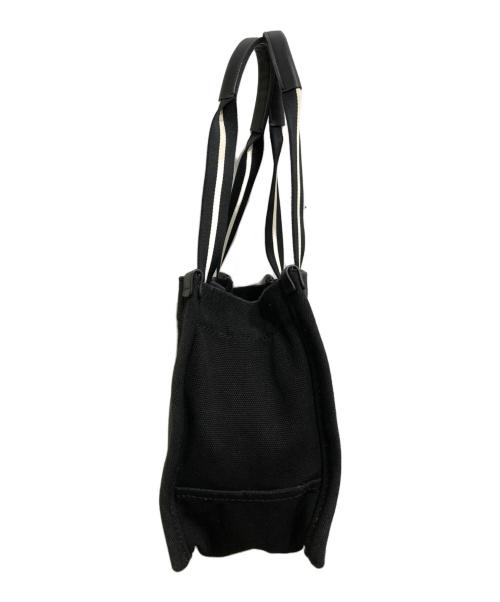 MARC JACOBS（マークジェイコブス）MARC JACOBS (マークジェイコブス) キャンバストートバッグ ブラックの古着・服飾アイテム