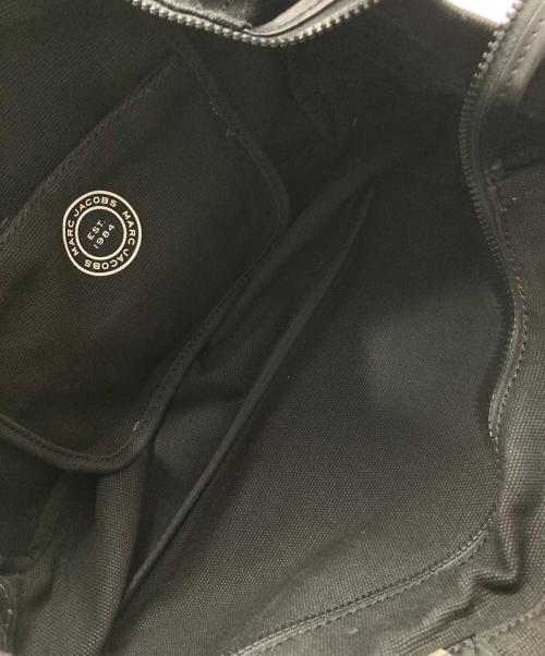 MARC JACOBS（マークジェイコブス）MARC JACOBS (マークジェイコブス) キャンバストートバッグ ブラックの古着・服飾アイテム