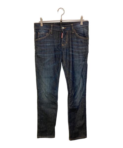 DSQUARED2（ディースクエアード）DSQUARED2 (ディースクエアード) Clement Jean ネイビー サイズ:48の古着・服飾アイテム