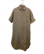JOURNAL STANDARDジャーナルスタンダード）の古着「ラミーシャツワンピース」｜カーキ