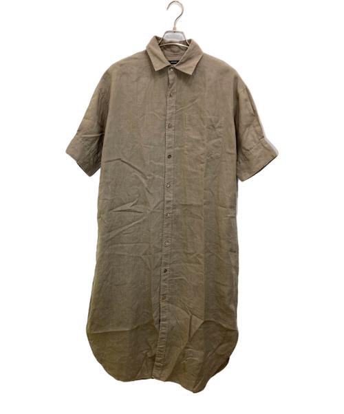 JOURNAL STANDARD（ジャーナルスタンダード）JOURNAL STANDARD (ジャーナルスタンダード) ラミーシャツワンピース カーキ サイズ:-の古着・服飾アイテム