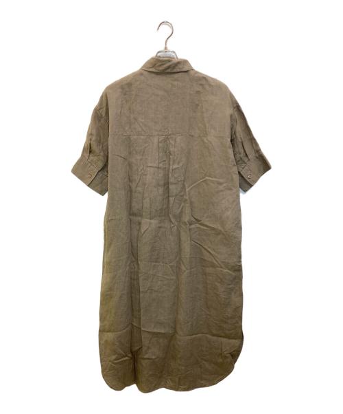 JOURNAL STANDARD（ジャーナルスタンダード）JOURNAL STANDARD (ジャーナルスタンダード) ラミーシャツワンピース カーキ サイズ:-の古着・服飾アイテム