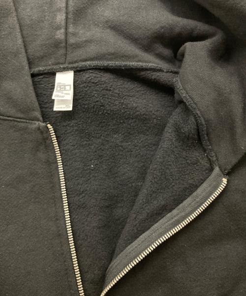 LOS ANGELES APPAREL（ロサンゼルスアパレル）LOS ANGELES APPAREL (ロサンゼルスアパレル) 14oz HEAVY FLEECE ZIP UP HOODED ブラック サイズ:XLの古着・服飾アイテム