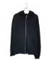 LOS ANGELES APPAREL（ロサンゼルスアパレル）の古着「14oz HEAVY FLEECE ZIP UP HOODED」｜ブラック