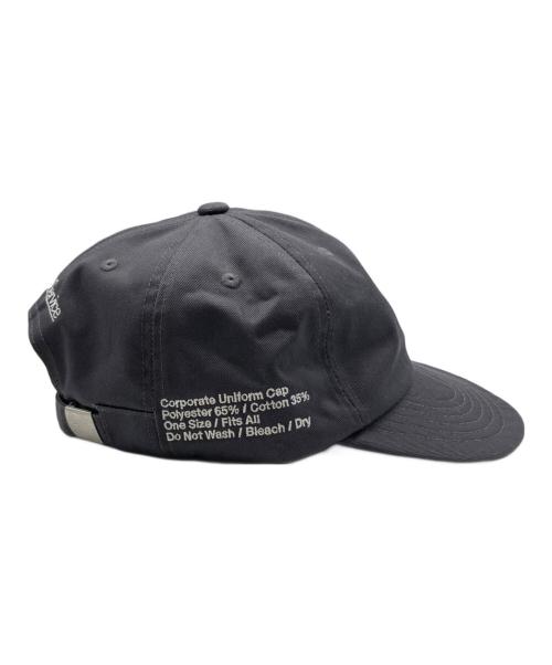 FreshService（フレッシュサービス）FreshService (フレッシュサービス) ACTUAL SOURCE (アクチュアルソース) AS×FS CORPORATE CAP グレー サイズ:one　sizeの古着・服飾アイテム