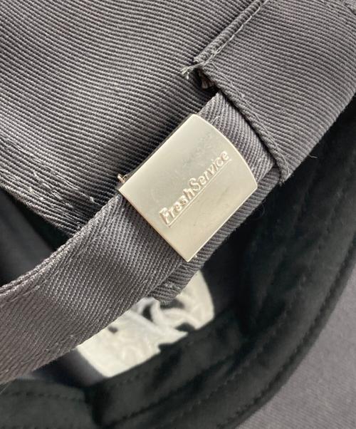 FreshService（フレッシュサービス）FreshService (フレッシュサービス) ACTUAL SOURCE (アクチュアルソース) AS×FS CORPORATE CAP グレー サイズ:one　sizeの古着・服飾アイテム