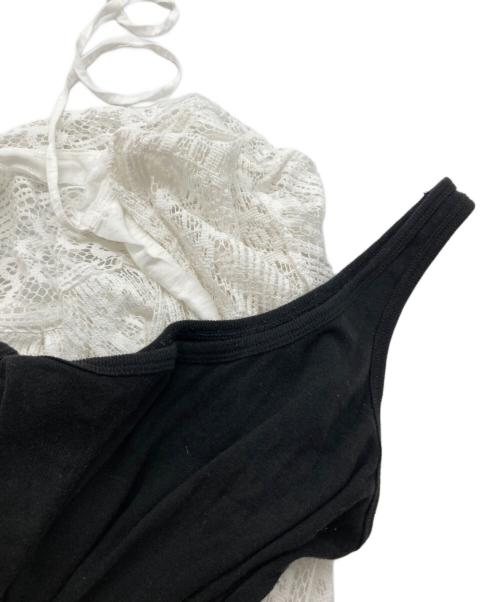 R’IAM-PLAGE（リアムプラージュ）R’IAM-PLAGE (リアムプラージュ) レースシャツワンピース/24040922600010 ホワイト サイズ:記載なしの古着・服飾アイテム