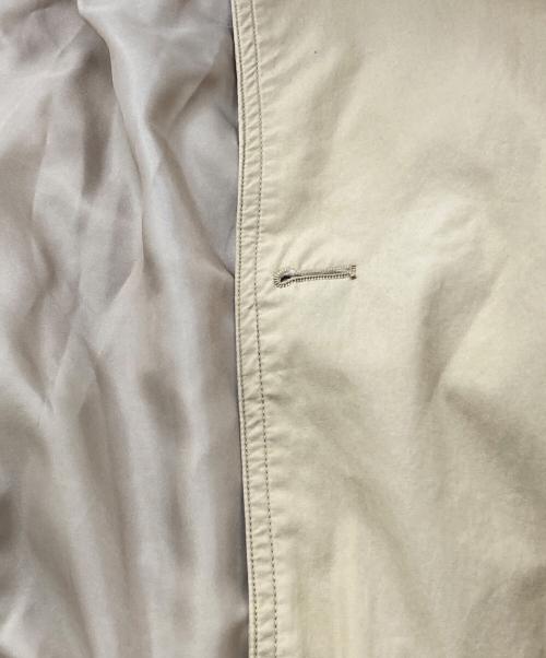 CLANE（クラネ）CLANE (クラネ) BACK FRILL SLEEVE TRENCH COAT ベージュ サイズ:1の古着・服飾アイテム