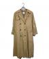 CLANE（クラネ）の古着「BACK FRILL SLEEVE TRENCH COAT」｜ベージュ