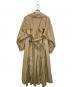 CLANE (クラネ) BACK FRILL SLEEVE TRENCH COAT ベージュ サイズ:1：6000円