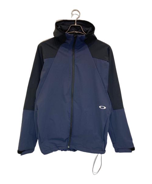OAKLEY（オークリー）OAKLEY (オークリー) Enhance Softshell Jacket 3.7 ネイビー×ブラック サイズ:Mの古着・服飾アイテム