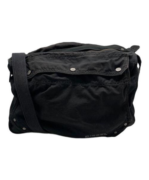 DIESEL（ディーゼル）DIESEL (ディーゼル) ショルダーバッグ ブラックの古着・服飾アイテム