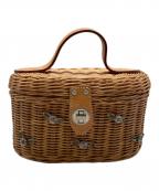 BURBERRYバーバリー）の古着「カゴバッグ」｜ブラウン