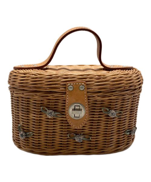 BURBERRY（バーバリー）BURBERRY (バーバリー) カゴバッグ ブラウンの古着・服飾アイテム