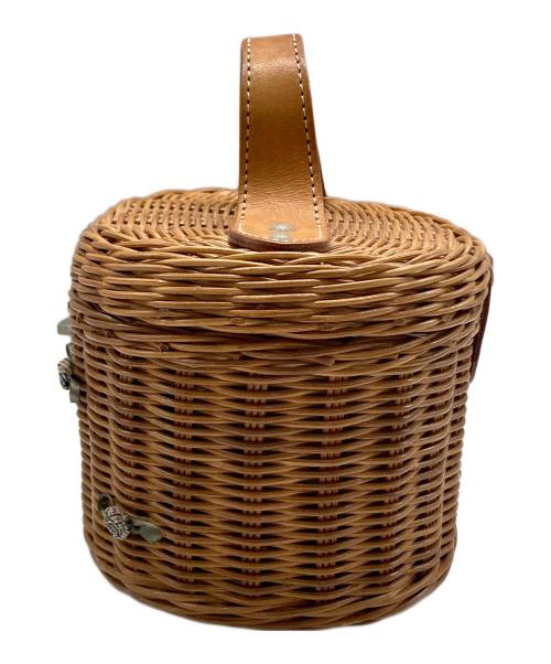 BURBERRY（バーバリー）BURBERRY (バーバリー) カゴバッグ ブラウンの古着・服飾アイテム